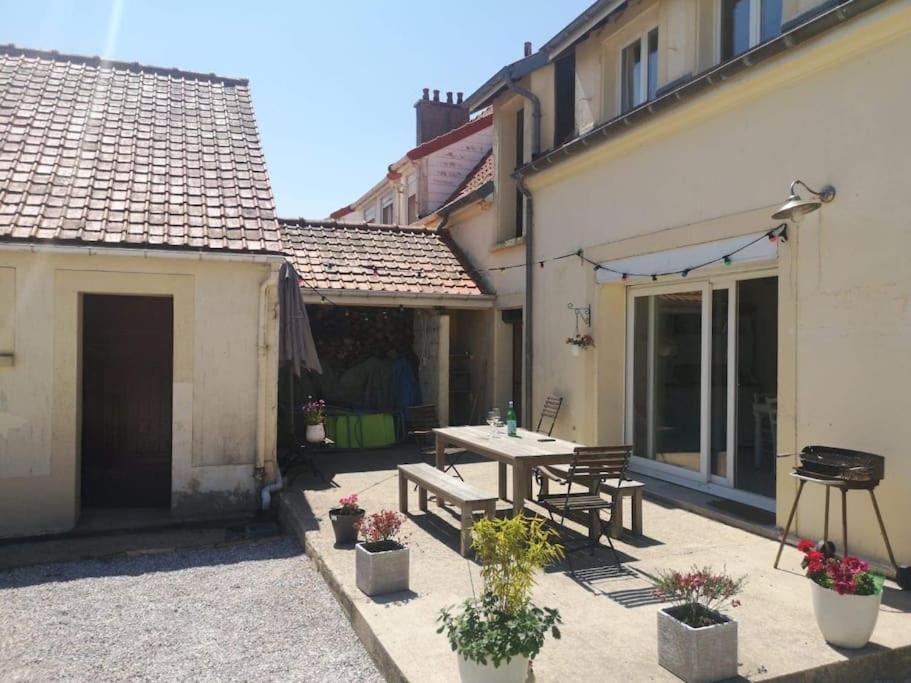 Maison Village, 10 Pers, Proche De La Plage Audinghen Dış mekan fotoğraf